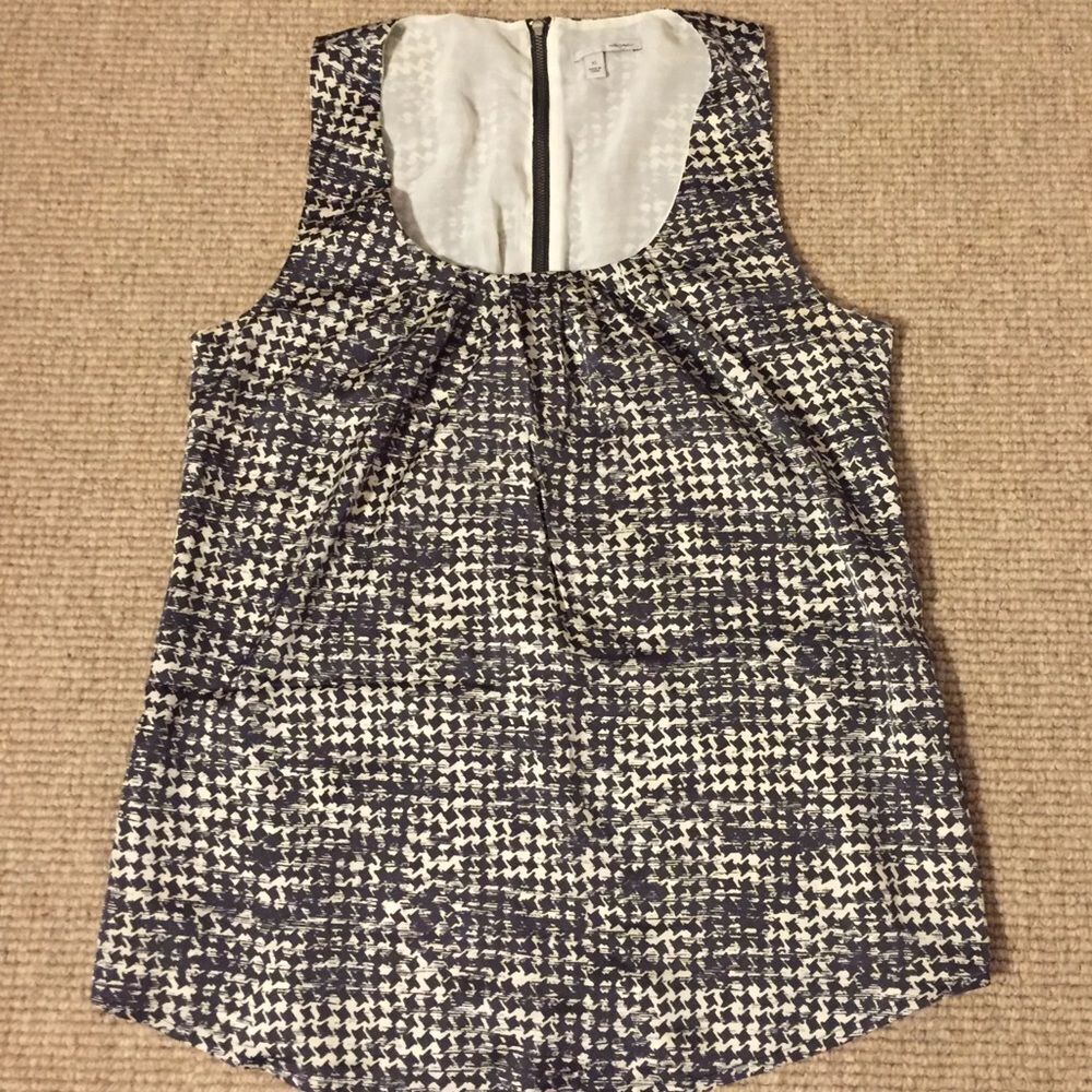 Sleeveless Silk Halogen Top